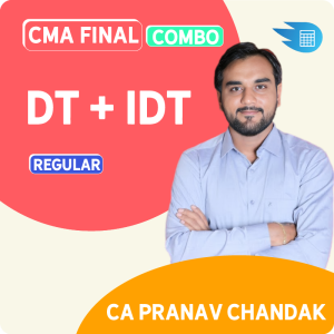 CMA Inter Taxation (DT+IDT) by CA Pranav Chandak
