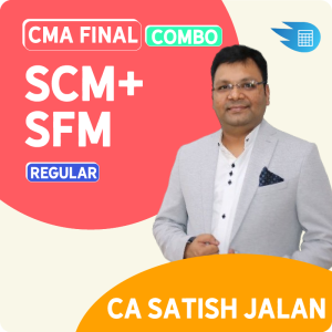 CMA Final SCM + SFM Combo by CA Satish Jalan