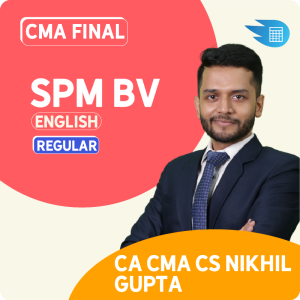 CMA Final SPMBV in English by CA CS CMA Nikkhil Gupta