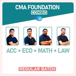 CMA Foundation All Subjects Combo by CA CMA Santosh Kumar, Prof Vinit Kumar, Prof Mayank Agarwal & CA Raghav Goel