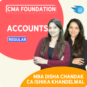CMA Foundation Financial & Cost Accounting by MBA Disha Chandak & CA Ishika Khandelwal