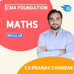 CMA Foundation Mathematics by CA Pranav Chandak