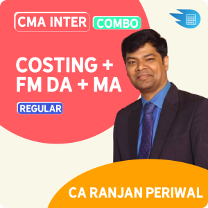 CMA Inter Costing + FM DA + MA Combo by CA Ranjan Periwal