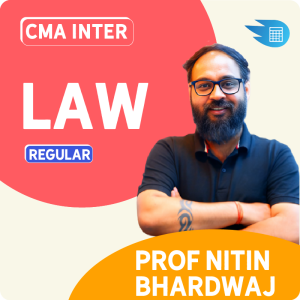CMA Inter Laws and Ethics by Prof Nitin Bhardwaj