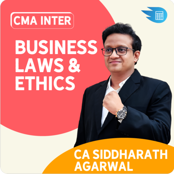 CMA Inter Law Classes Regular Batch by CA Siddharth Agarwal 1 CMA Inter Law Classes Regular Batch by CA Siddharth Agarwal