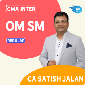 CMA Inter OM SM by CA Satish Jalan & CA Satish Sureka