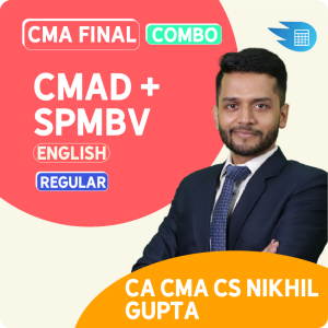 CMA Final Cost & Management Audit + SPMBV Combo in English by CA CS CMA Nikkhil Gupta