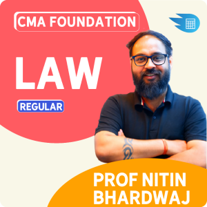 CMA Foundation Laws and Communication by Prof Nitin Bhardwaj