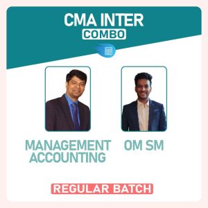 CMA Inter OM SM + MA Combo by CA Ranjan Periwal & CA Mayank Saraf