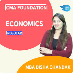 CMA Foundation Economics by MBA Disha Chandak