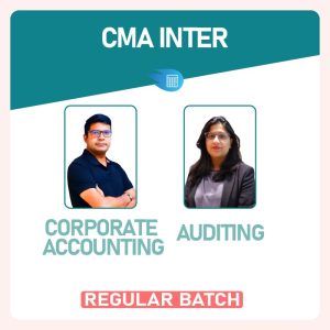 CMA Inter Corporate Accounting & Auditing by CA CMA Santosh Kumar & CA Jyoti Garg