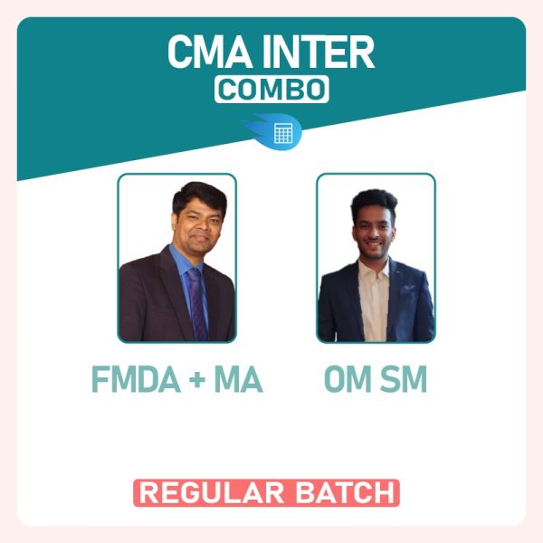 CMA Inter FM DA + MA + OM SM Combo by CA Ranjan Periwal & CA Mayank Saraf