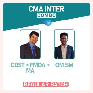 CMA Inter Costing + FM DA + MA + OM SM Combo by CA Ranjan Periwal & CA Mayank Saraf