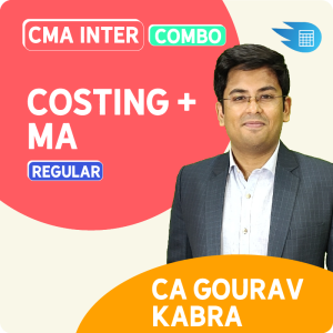 CMA Inter Cost Accounting + Management Accounting Combo by CA Gourav Kabra